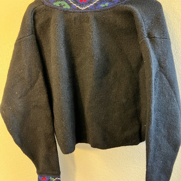 Esprit Vintage  Full Zipp Cropped Jacket ,Size Medium,100% wool - Picture 5 of 8